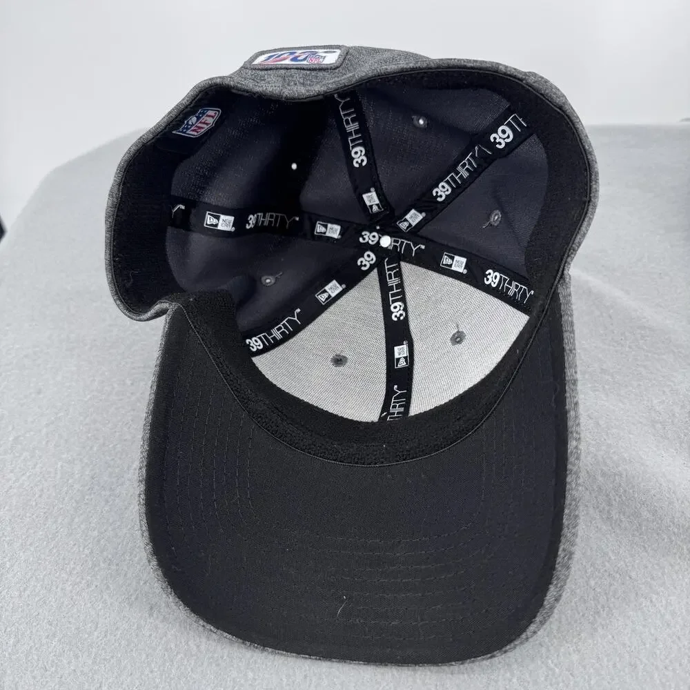 Philadelphia Eagles New Era‎ 39THIRTY Crucial Catch Hat M L Gray Pink Cap Fitted